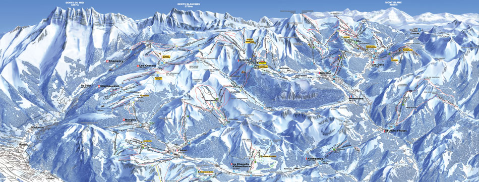 Ski area - Les Portes du Soleil